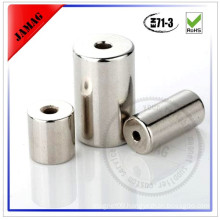 Jamag cylinder sintered magnet rare earth with hole